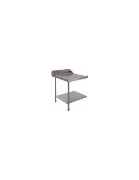 Mesa para lavavajillas de capota 700x715x850 mm Izquierda