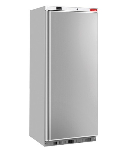 Armario de refrigeración digital de 1 puerta ciega inox