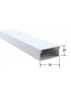 Canaleta con tapa Legrand de 30 x 25 mm