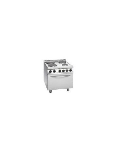 Cocina Fagor CE741 placa redonda con horno eléctrico
