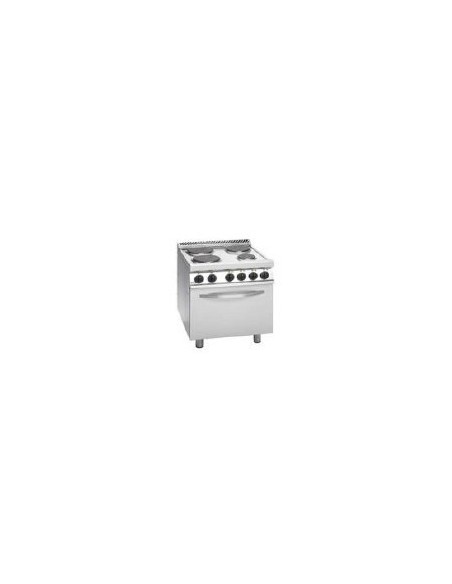 Cocina Fagor CE741 placa redonda con horno eléctrico