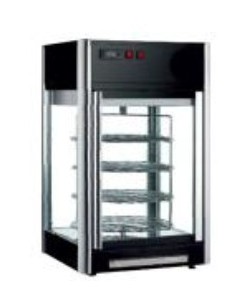Vitrina caliente RTH-108 giratoria