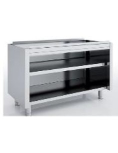 Mueble neutro abierto encimera mural MNA60-140M