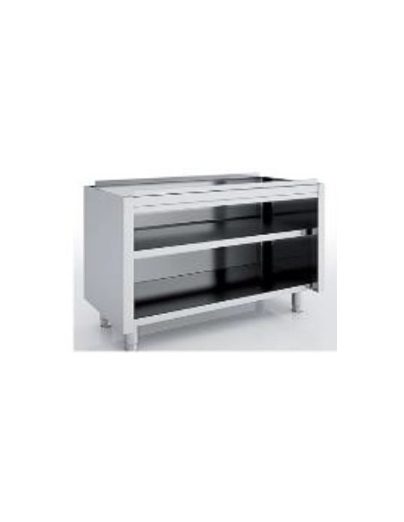 Mueble neutro abierto encimera mural MNA60-140M