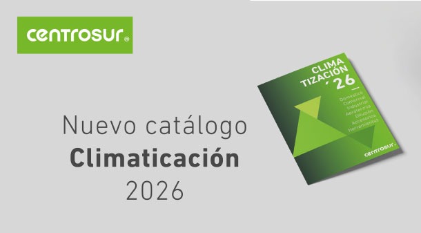 Ya disponible el nuevo Catálogo de Climatización 2026 de Centrosur